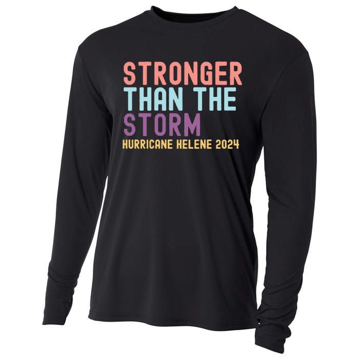 Hurricane Helene Stronger Than The Storm Cooling Performance Long Sleeve Crew