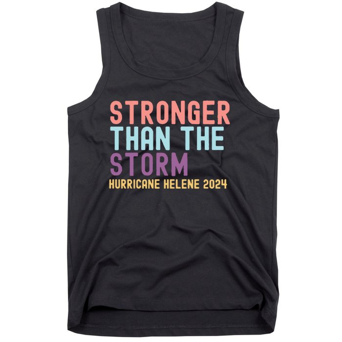 Hurricane Helene Stronger Than The Storm Tank Top