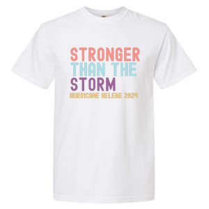 Hurricane Helene Stronger Than The Storm Garment-Dyed Heavyweight T-Shirt