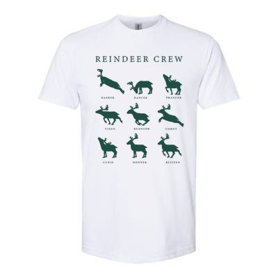 Hello Hunting Season Reindeer Crew Softstyle CVC T-Shirt