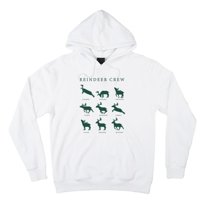 Hello Hunting Season Reindeer Crew Hoodie