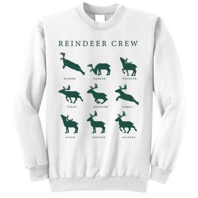 Hello Hunting Season Reindeer Crew Sweatshirt