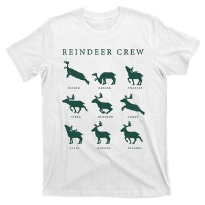 Hello Hunting Season Reindeer Crew T-Shirt