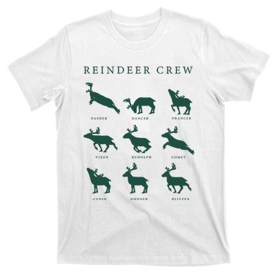 Hello Hunting Season Reindeer Crew T-Shirt