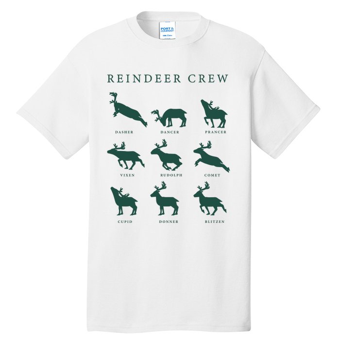 Hello Hunting Season Reindeer Crew Tall T-Shirt