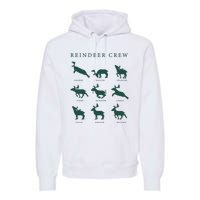 Hello Hunting Season Reindeer Crew Premium Hoodie