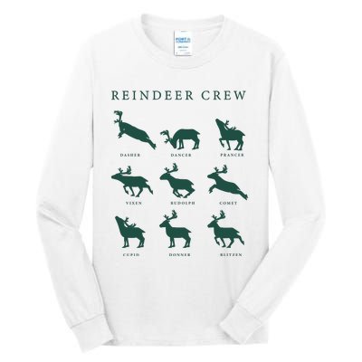 Hello Hunting Season Reindeer Crew Tall Long Sleeve T-Shirt