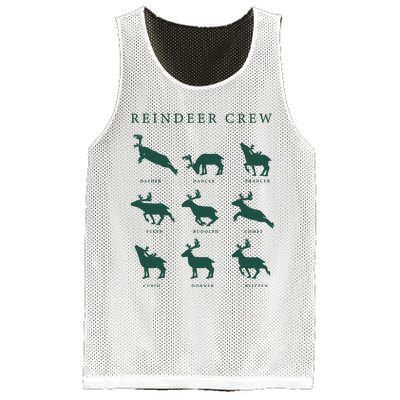 Hello Hunting Season Reindeer Crew Mesh Reversible Basketball Jersey Tank