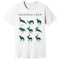 Hello Hunting Season Reindeer Crew Premium T-Shirt