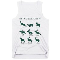 Hello Hunting Season Reindeer Crew Tank Top