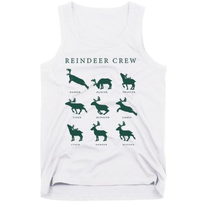 Hello Hunting Season Reindeer Crew Tank Top