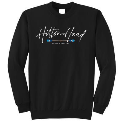 Hilton Head South Carolina Beach Graphic Sweatshirt