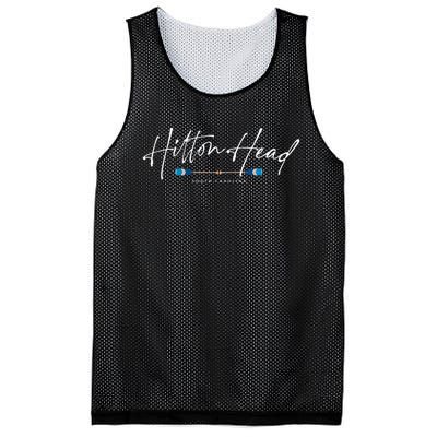 Hilton Head South Carolina Beach Graphic Mesh Reversible Basketball Jersey Tank