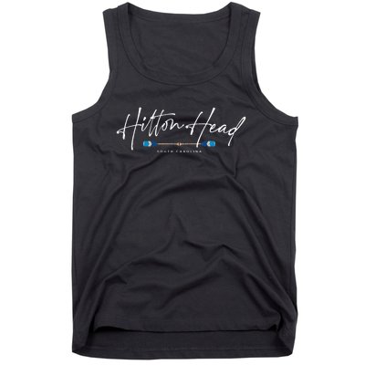 Hilton Head South Carolina Beach Graphic Tank Top