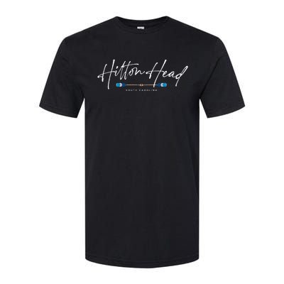 Hilton Head South Carolina Beach Graphic Softstyle CVC T-Shirt