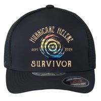 Hurricane Helene Survivor Flexfit Unipanel Trucker Cap