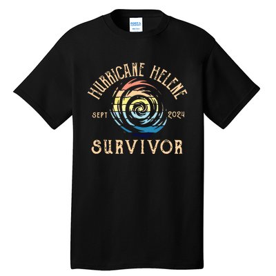 Hurricane Helene Survivor Tall T-Shirt