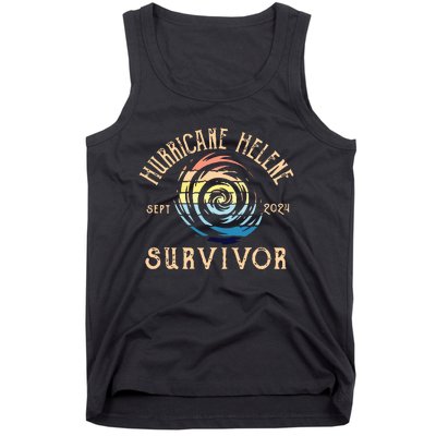 Hurricane Helene Survivor Tank Top