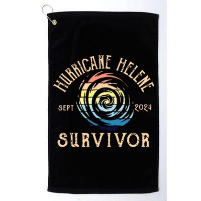 Hurricane Helene Survivor Platinum Collection Golf Towel