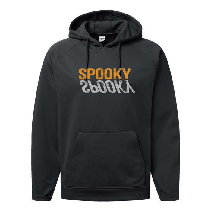 Happy Halloween Spooky Season Ideal For Halloween Performance Fleece Hoodie