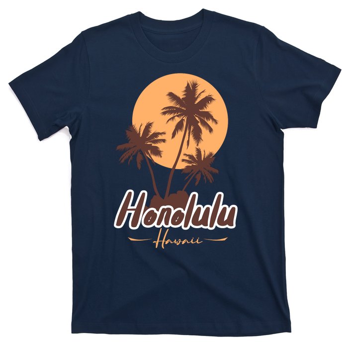 Honolulu Hawaii Sunset T-Shirt