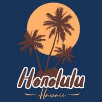 Honolulu Hawaii Sunset Bucket Hat