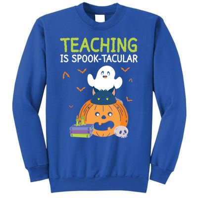 Happy Halloween School Teacher Teaching Trick Or Treat Cool Gift Sweatshirt