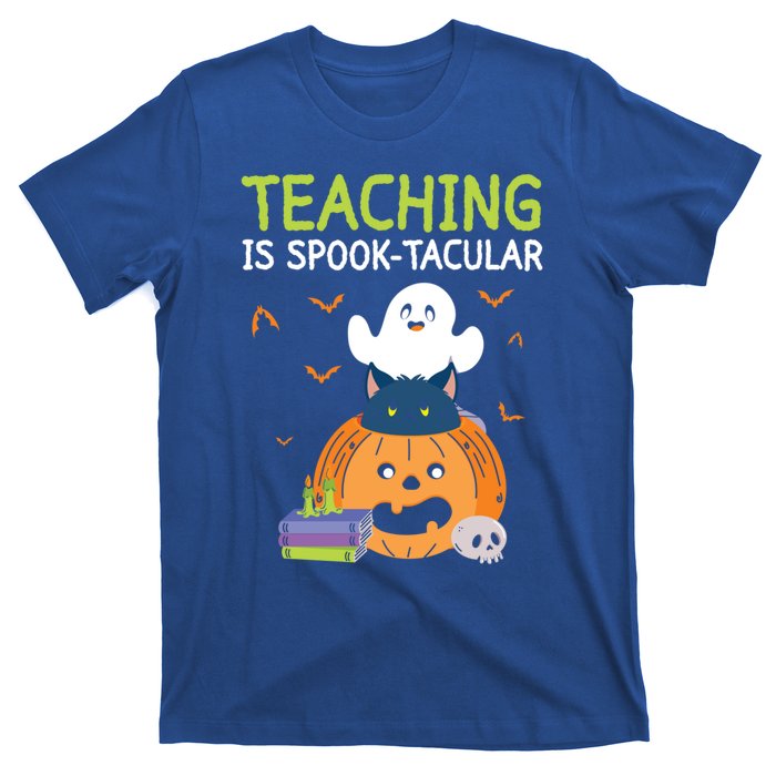 Happy Halloween School Teacher Teaching Trick Or Treat Cool Gift T-Shirt