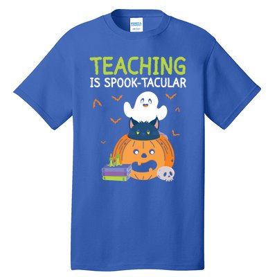 Happy Halloween School Teacher Teaching Trick Or Treat Cool Gift Tall T-Shirt