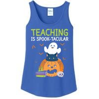 Happy Halloween School Teacher Teaching Trick Or Treat Cool Gift Ladies Essential Tank