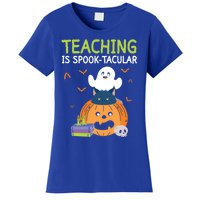 Happy Halloween School Teacher Teaching Trick Or Treat Cool Gift Women's T-Shirt