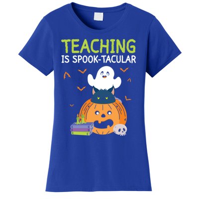 Happy Halloween School Teacher Teaching Trick Or Treat Cool Gift Women's T-Shirt