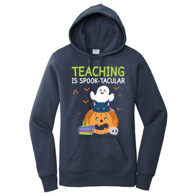 Happy Halloween School Teacher Teaching Trick Or Treat Cool Gift Women's Pullover Hoodie