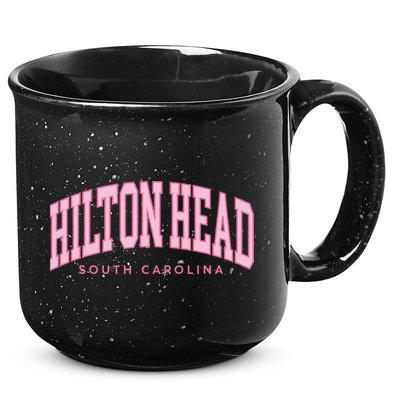 Hilton Head SC South Carolina retro vintage preppy 15oz Campfire Ceramic Mug