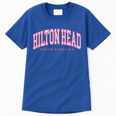 Hilton Head SC South Carolina retro vintage preppy Tall T-Shirt