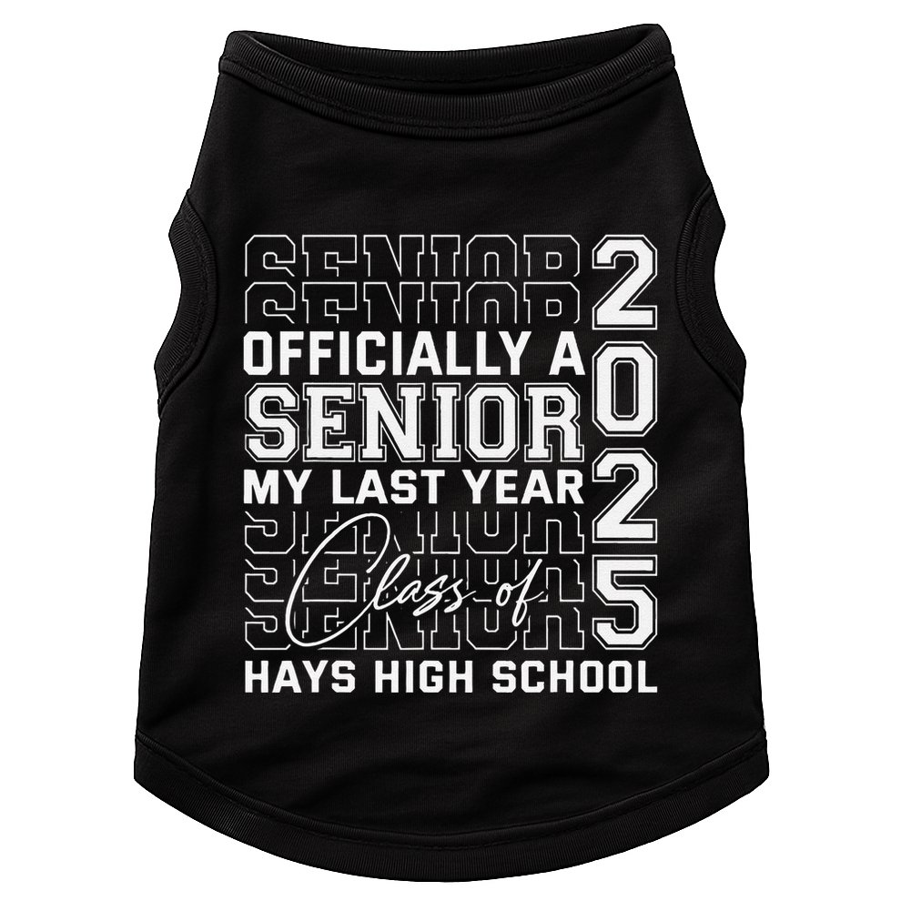 Hays High School A Senior Class Of 2025 Doggie Tank