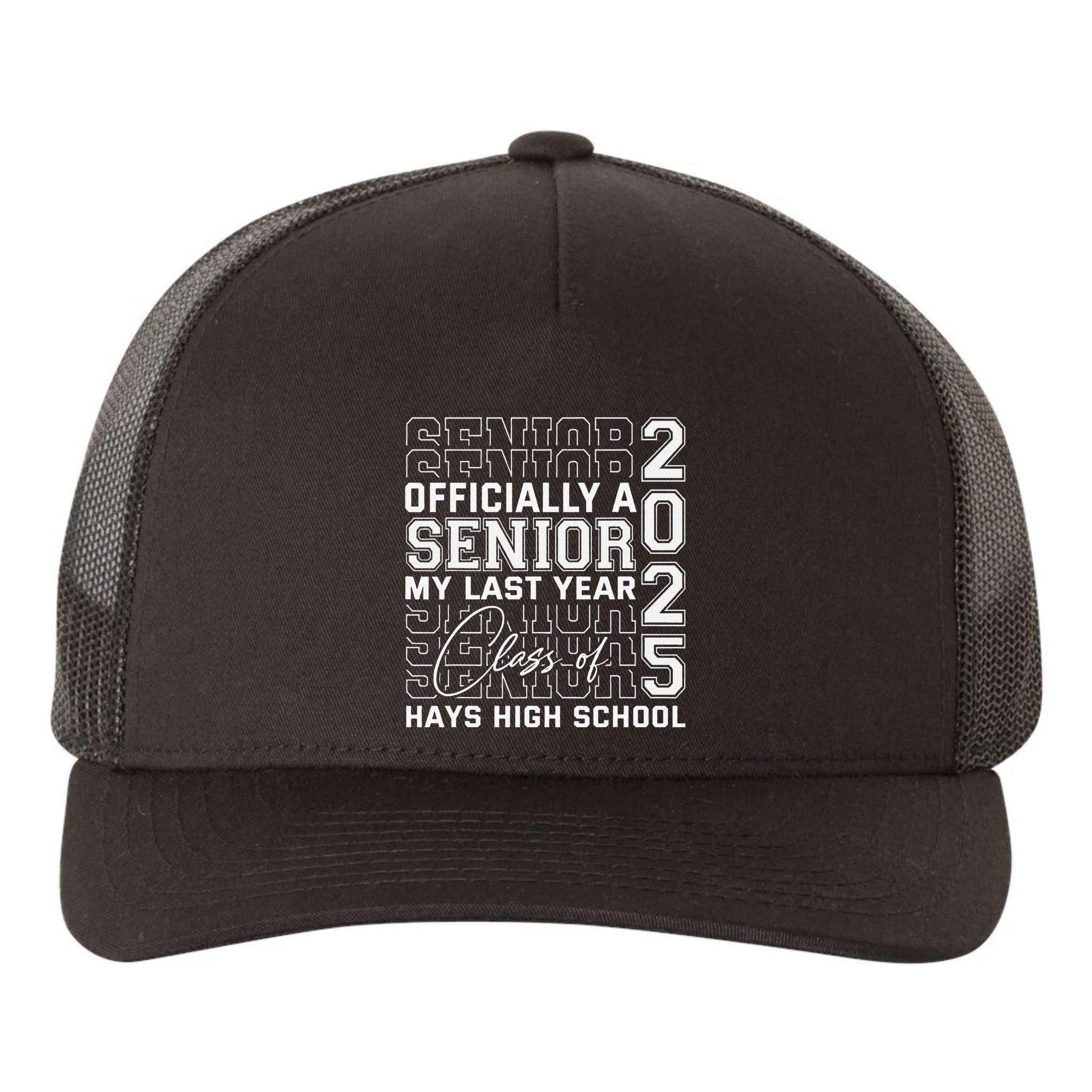Hays High School A Senior Class Of 2025 Yupoong Adult 5-Panel Trucker Hat