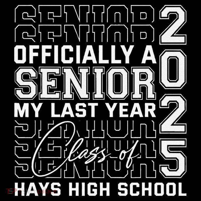 Hays High School A Senior Class Of 2025 Tall T-Shirt