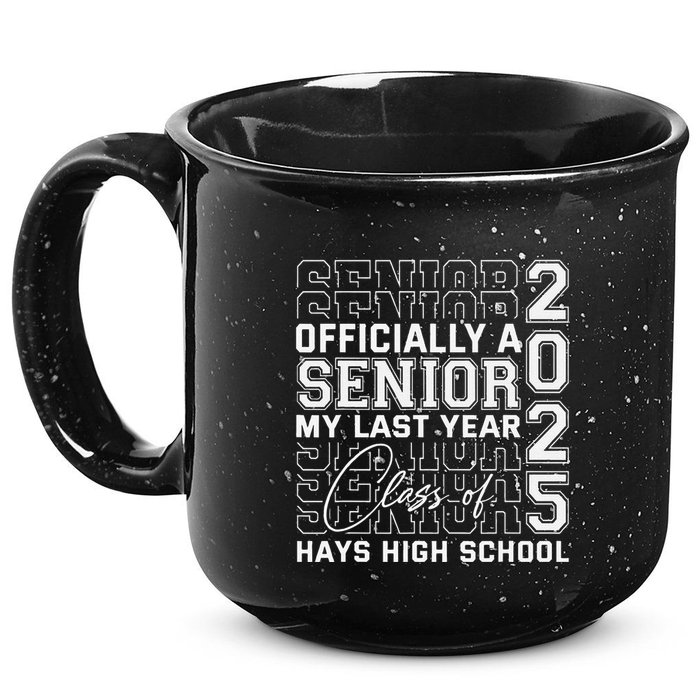 Hays High School A Senior Class Of 2025 15oz Campfire Ceramic Mug