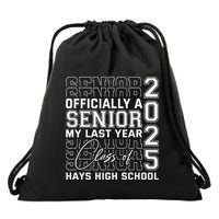 Hays High School A Senior Class Of 2025 Drawstring Bag