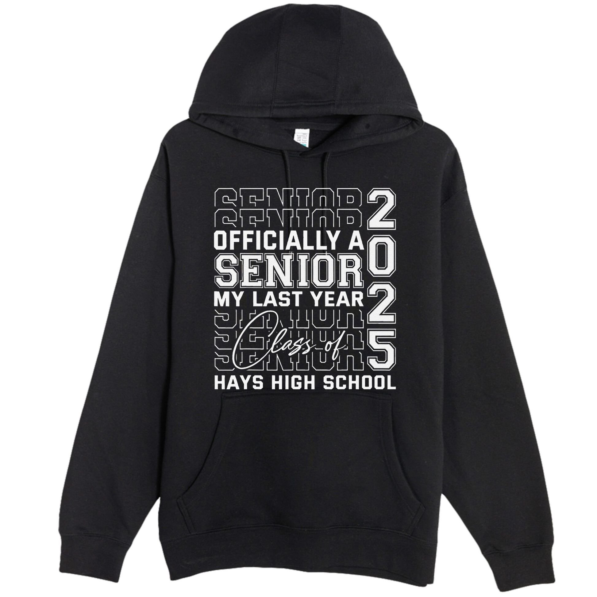 Hays High School A Senior Class Of 2025 Premium Pullover Hoodie