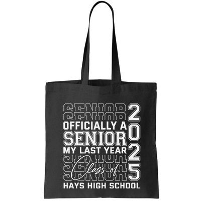 Hays High School A Senior Class Of 2025 Bag
