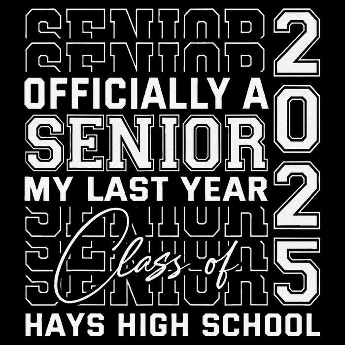 Hays High School A Senior Class Of 2025 Poster