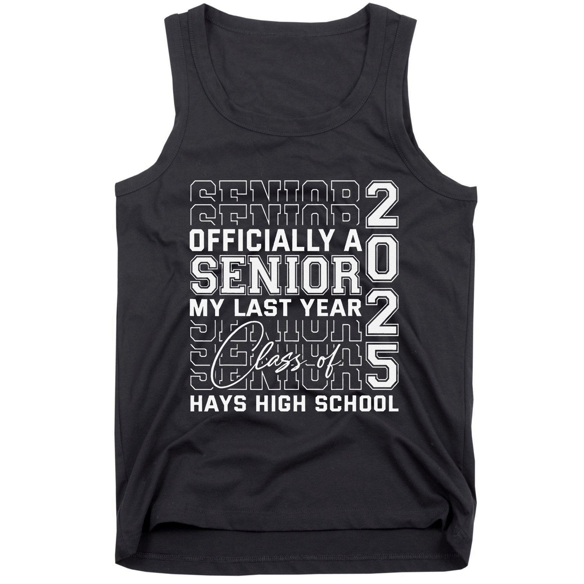 Hays High School A Senior Class Of 2025 Tank Top