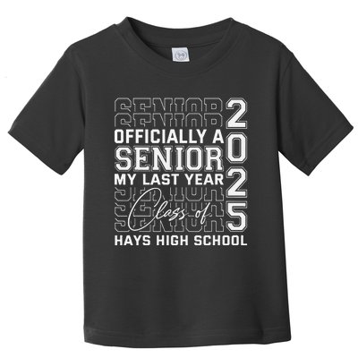 Hays High School A Senior Class Of 2025 Toddler T-Shirt