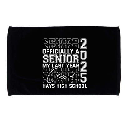 Hays High School A Senior Class Of 2025 Microfiber Hand Towel