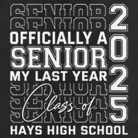 Hays High School A Senior Class Of 2025 Microfiber Hand Towel
