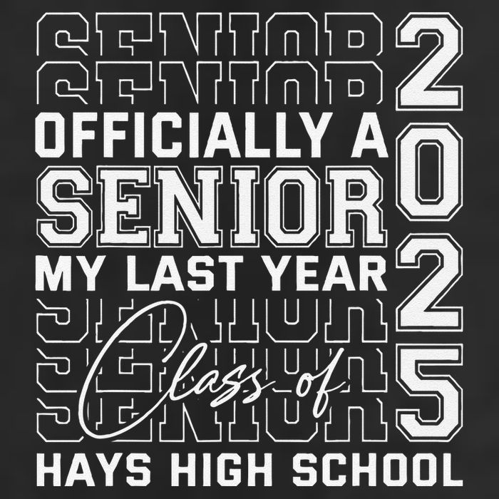 Hays High School A Senior Class Of 2025 Microfiber Hand Towel