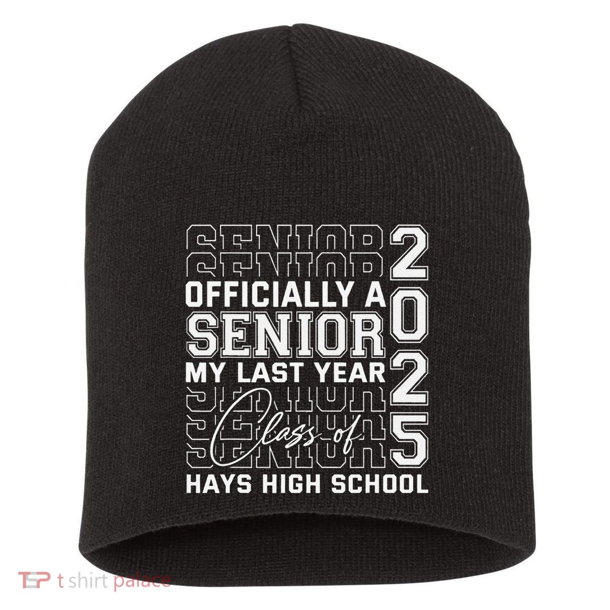 Hays High School A Senior Class Of 2025 Short Acrylic Beanie