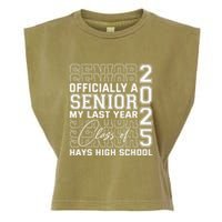 Hays High School A Senior Class Of 2025 Garment-Dyed Women's Muscle Tee